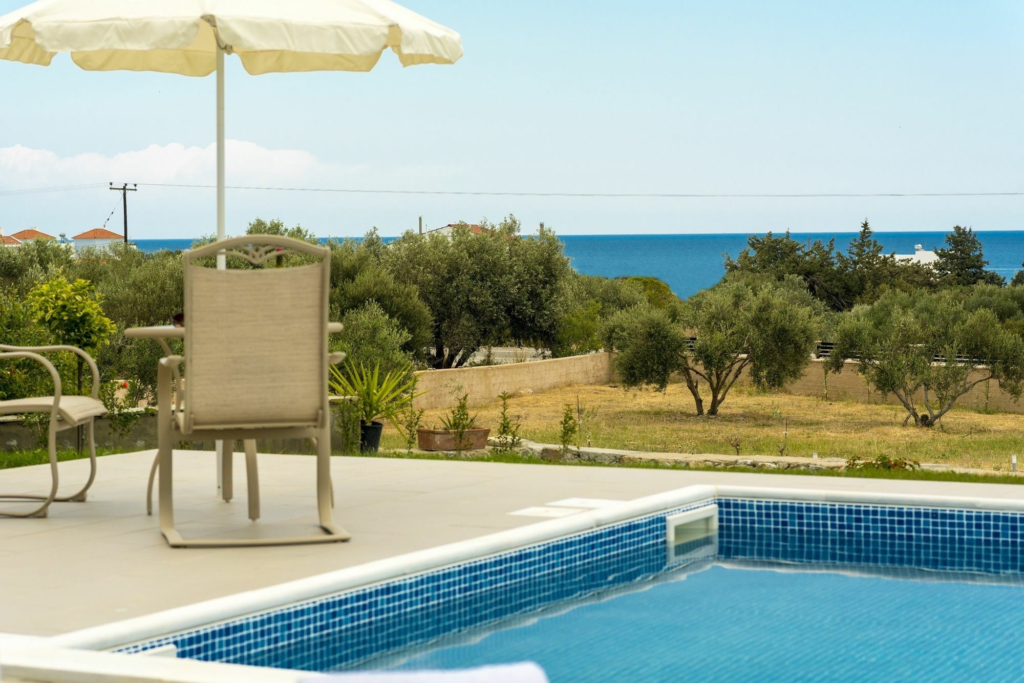 Orianna Sea View Villa Gennadi Exterior foto