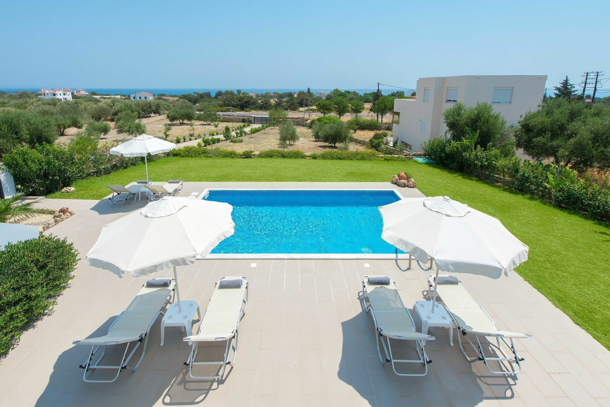Orianna Sea View Villa Gennadi Exterior foto