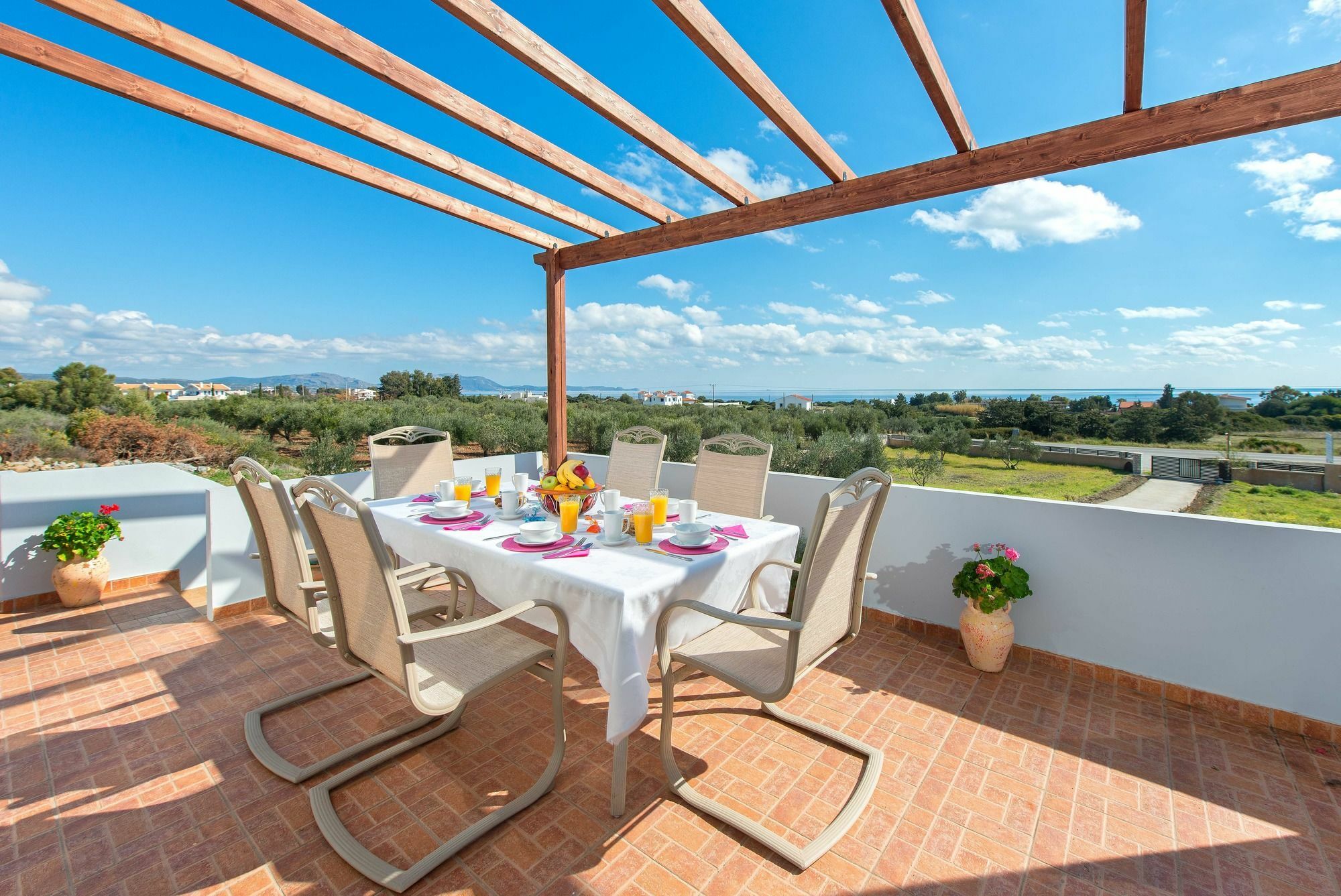 Orianna Sea View Villa Gennadi Exterior foto